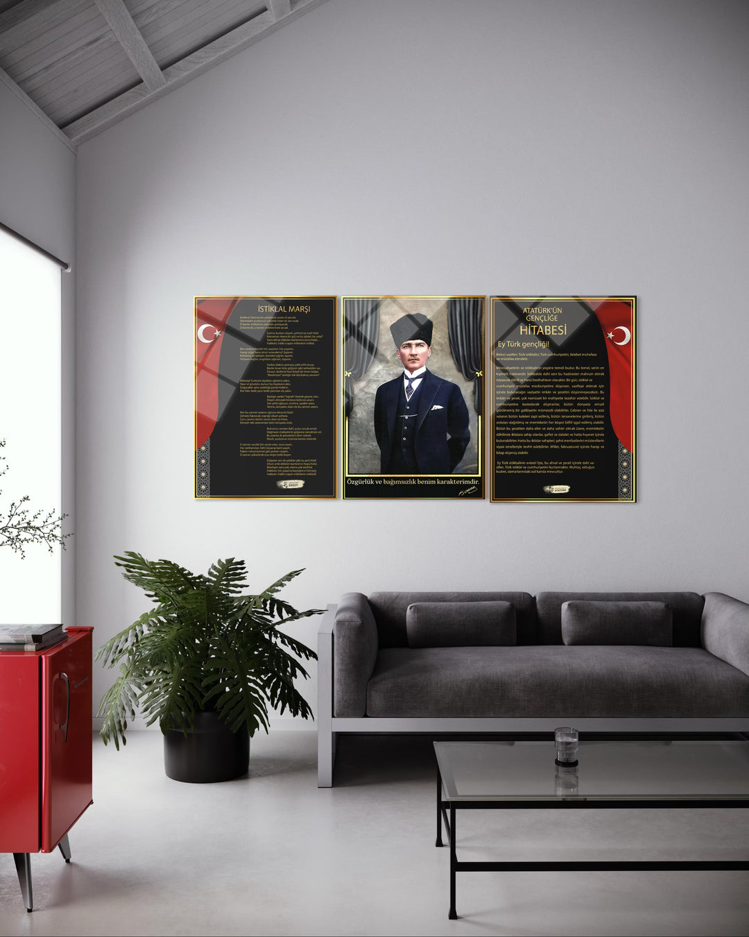 Atatürk Köşesi 3'lü Set