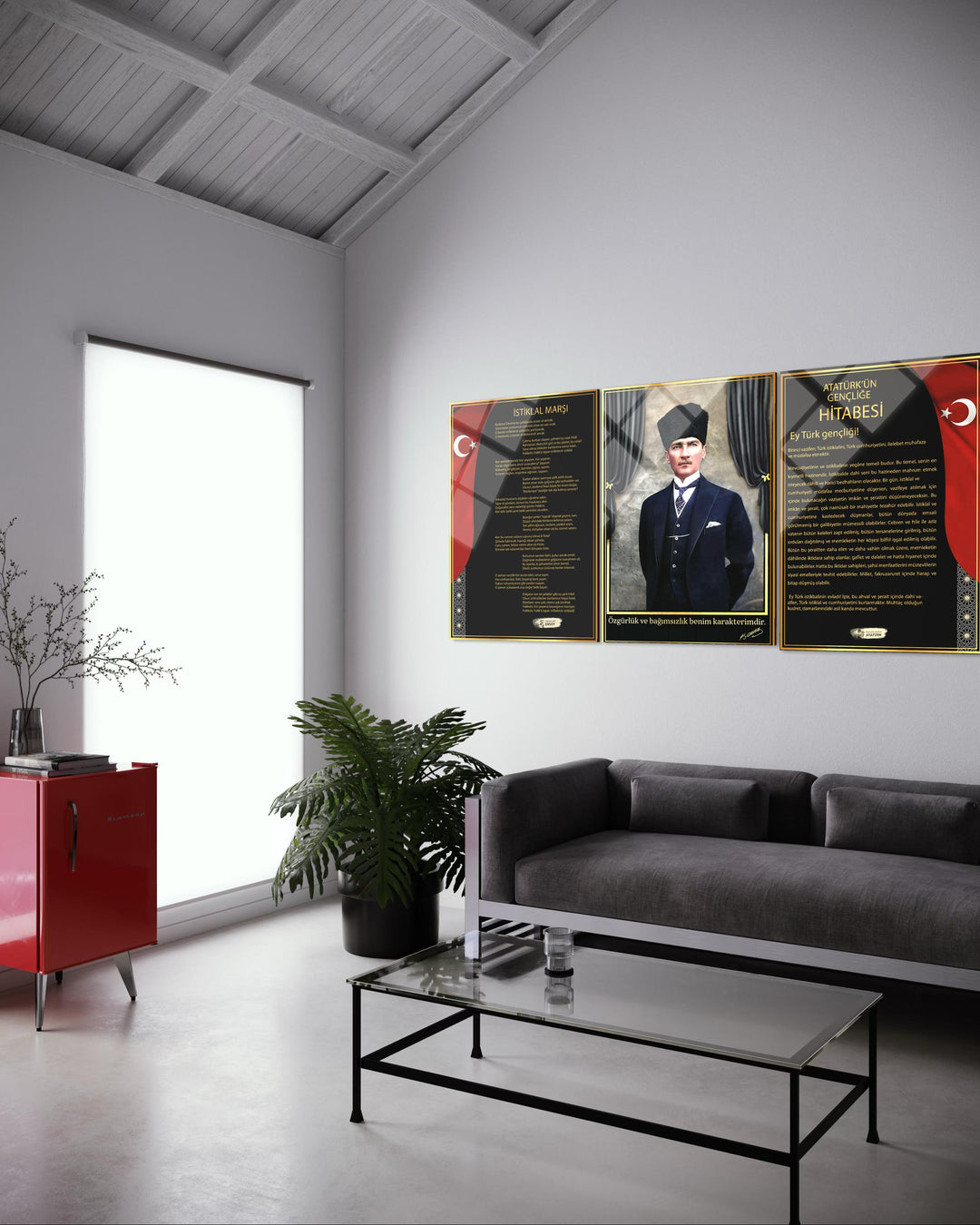 Atatürk Köşesi 3'lü Set