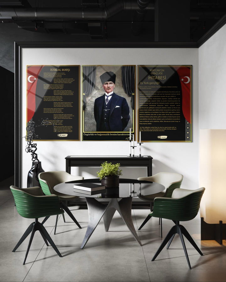 Atatürk Köşesi 3'lü Set