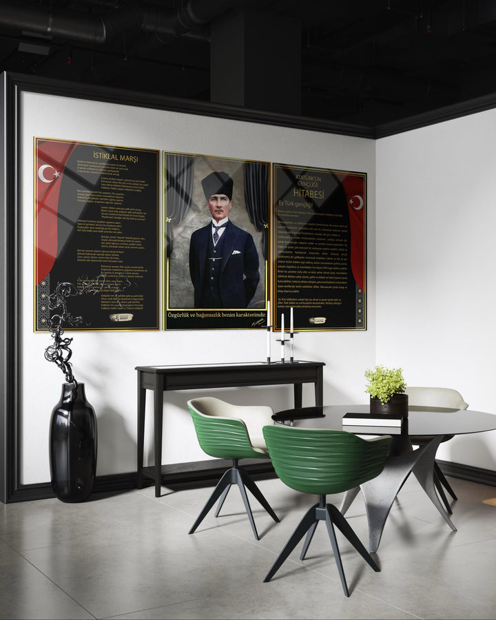 Atatürk Köşesi 3'lü Set