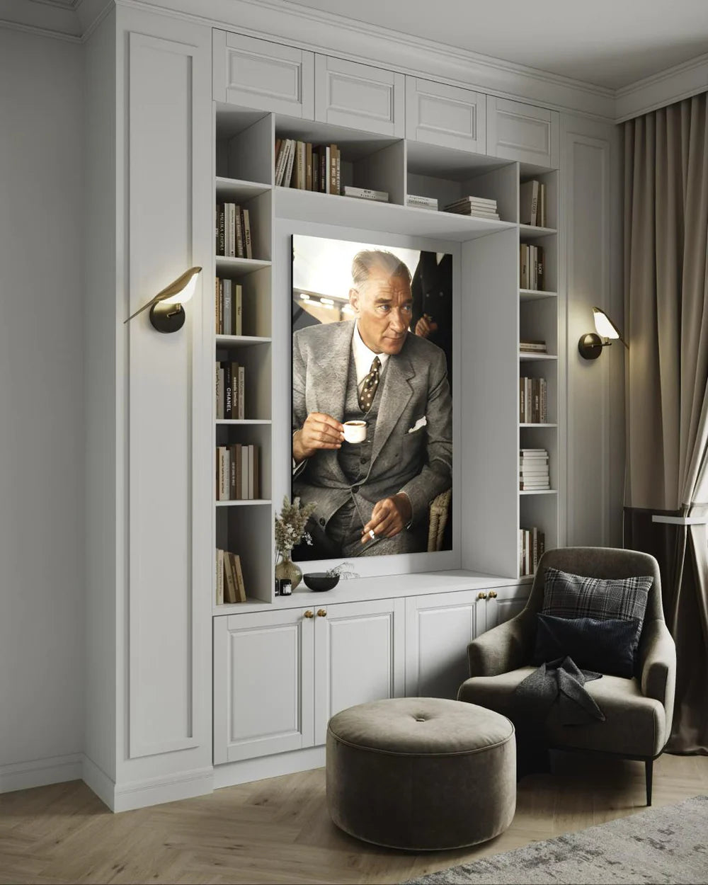 Atatürk Cam Tablo