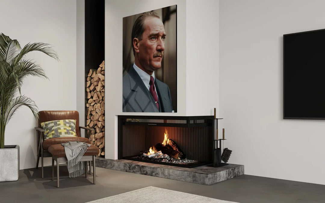 Atatürk Cam Tablo
