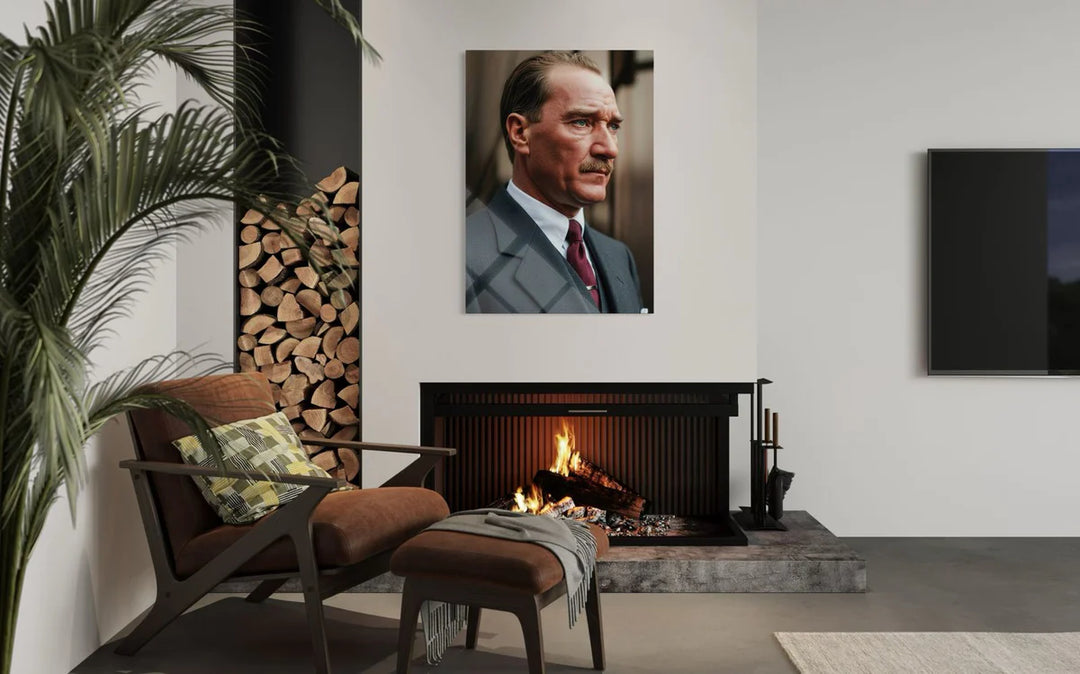 Atatürk Cam Tablo