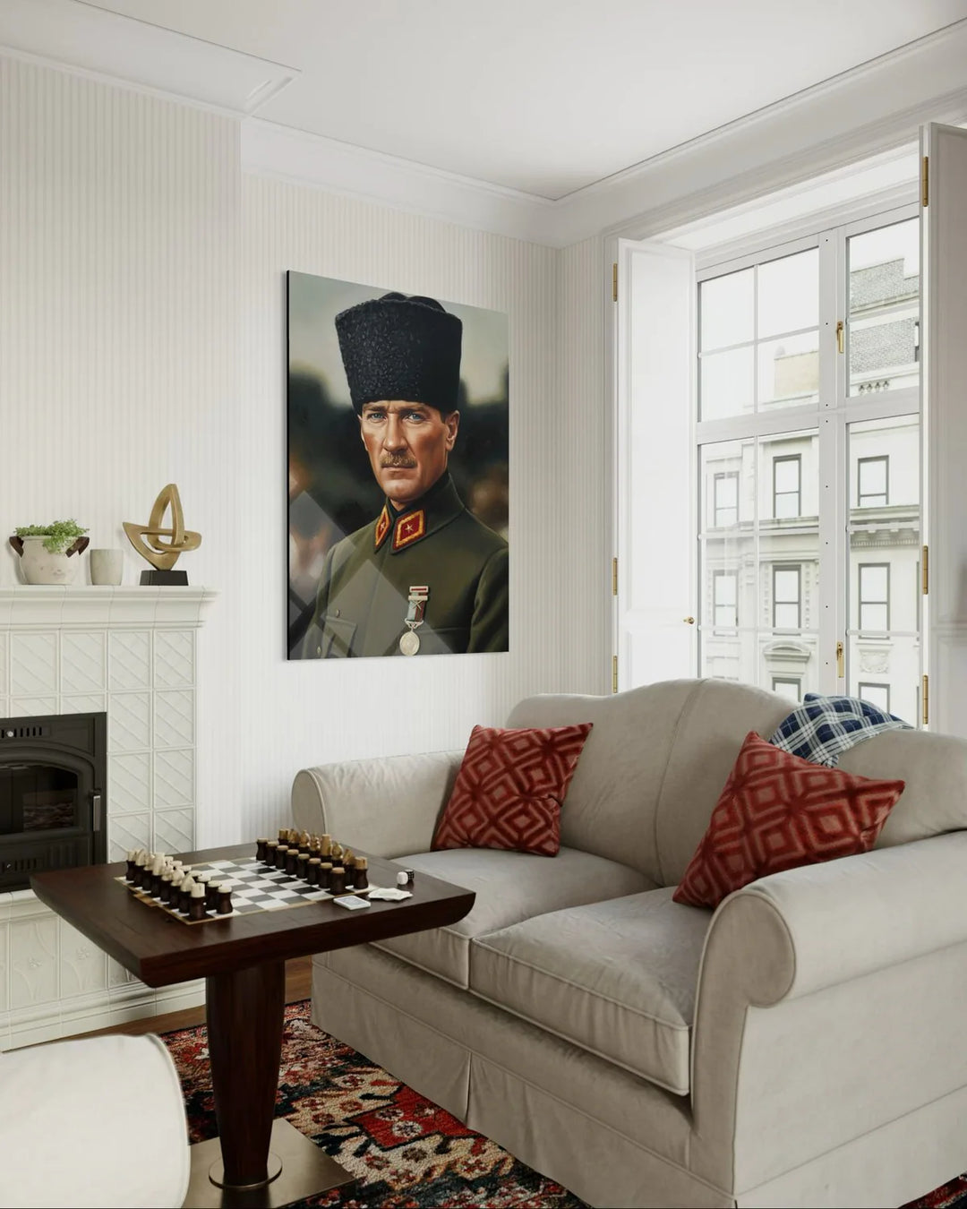 Atatürk Cam Tablo