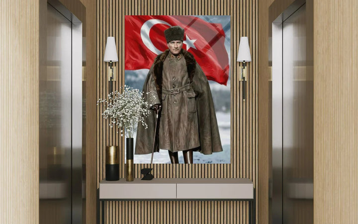 Atatürk Cam Tablo