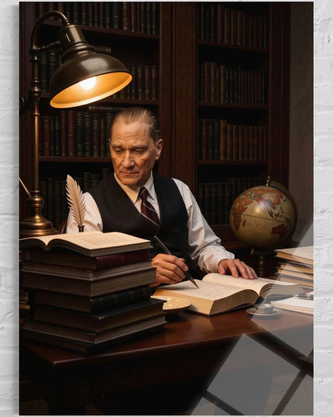 Atatürk Cam Tablo