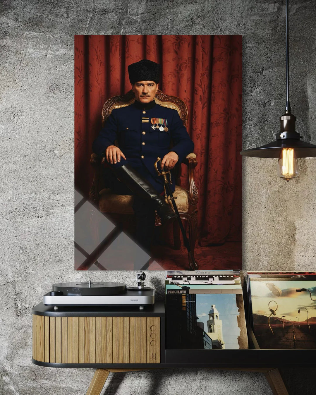 Atatürk Cam Tablo