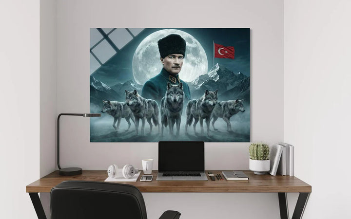 Atatürk Cam Tablo