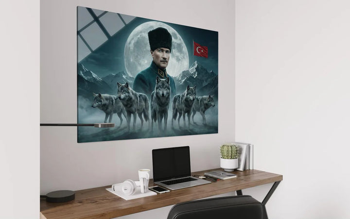 Atatürk Cam Tablo