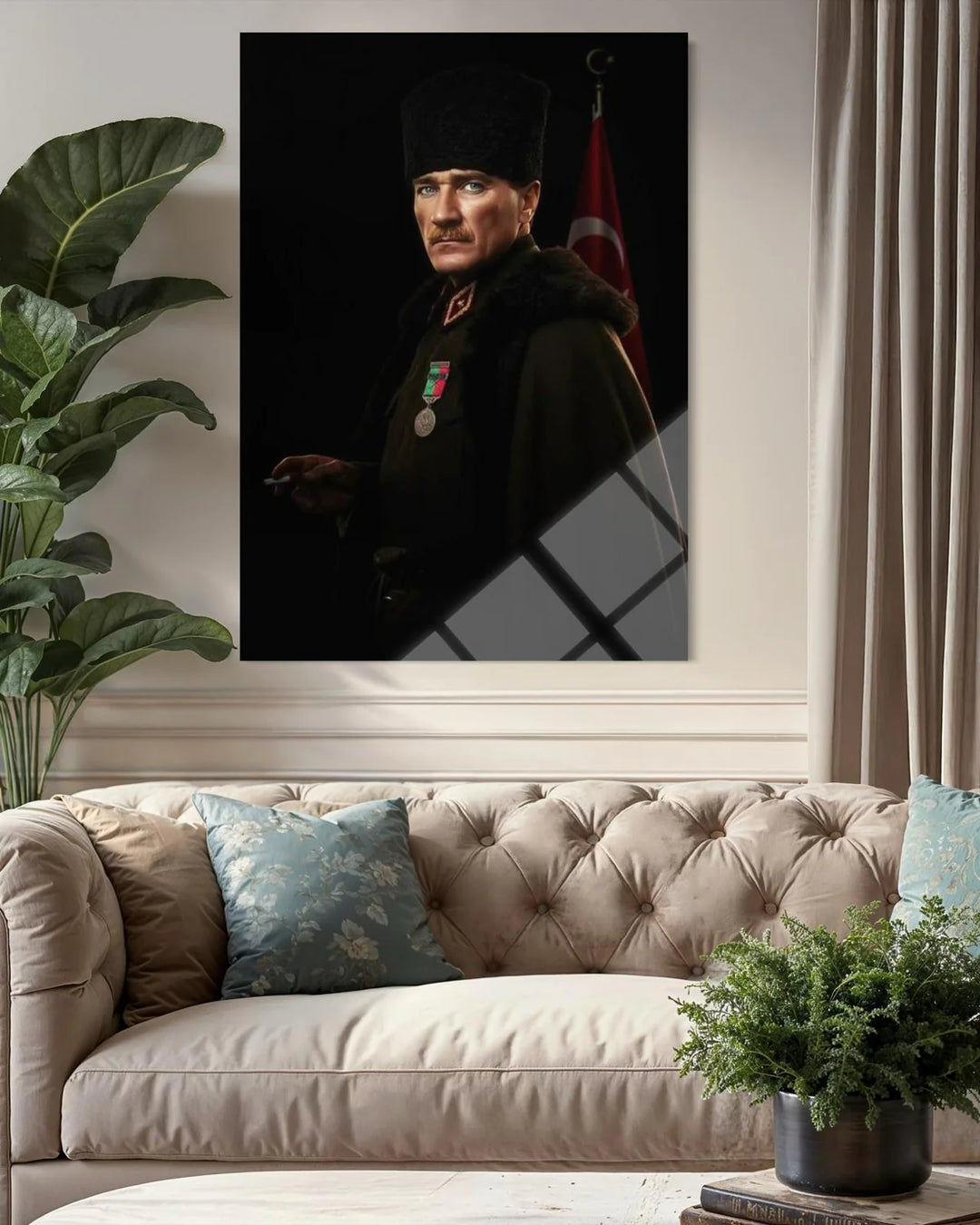 Atatürk Cam Tablo