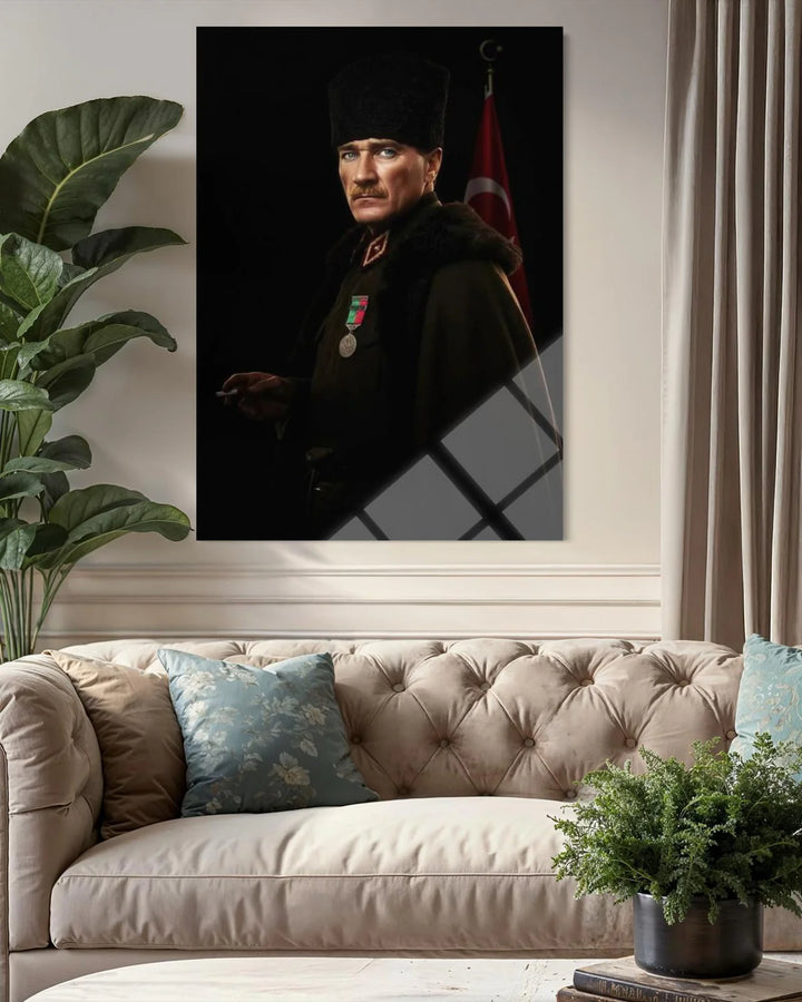 Atatürk Cam Tablo