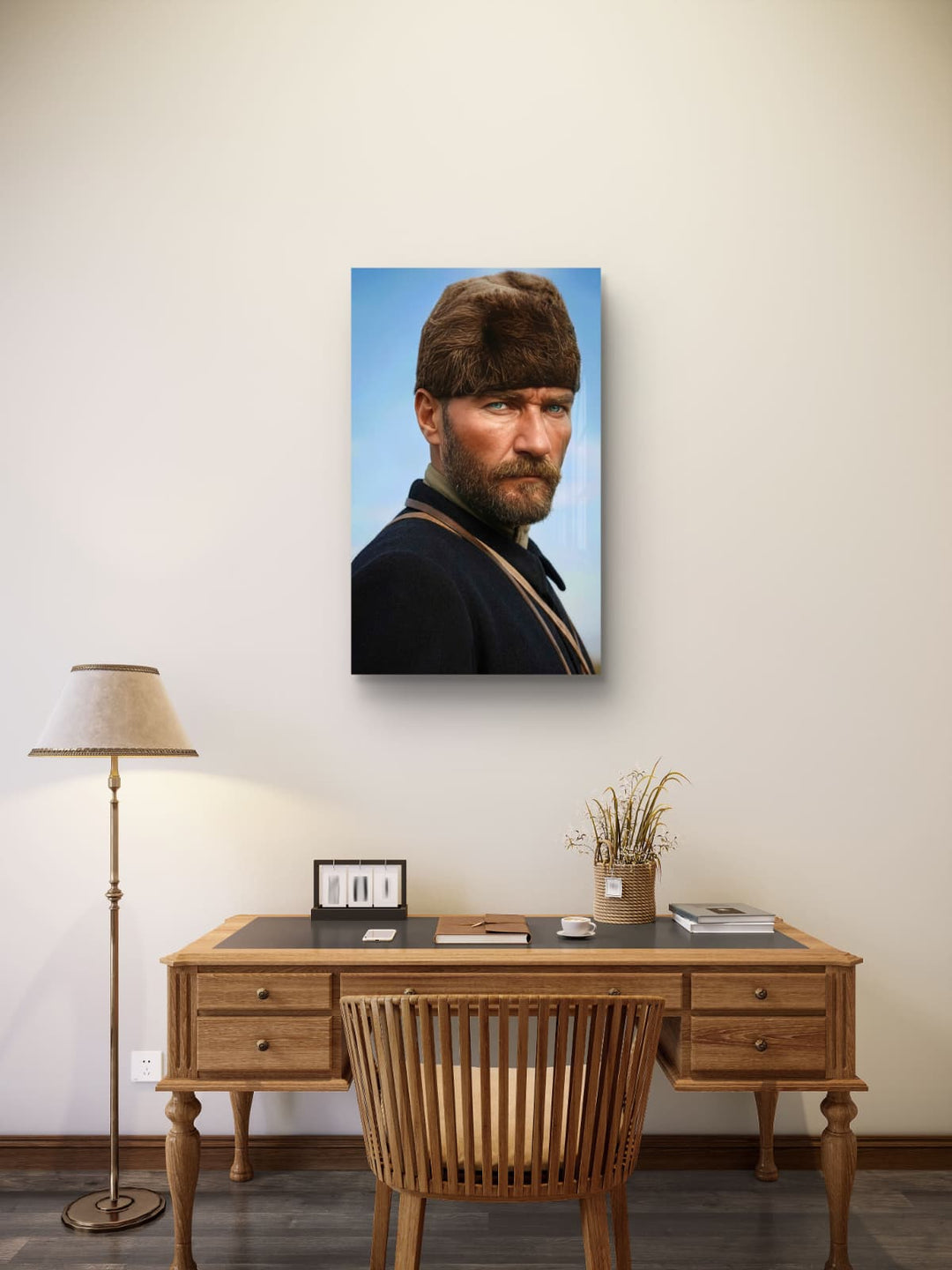 Atatürk Cam Tablo