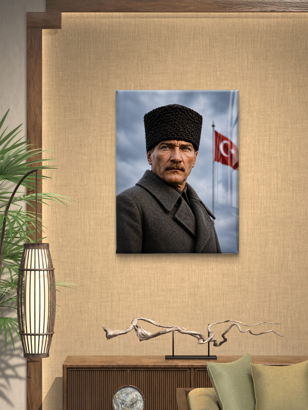 Atatürk Cam Tablo