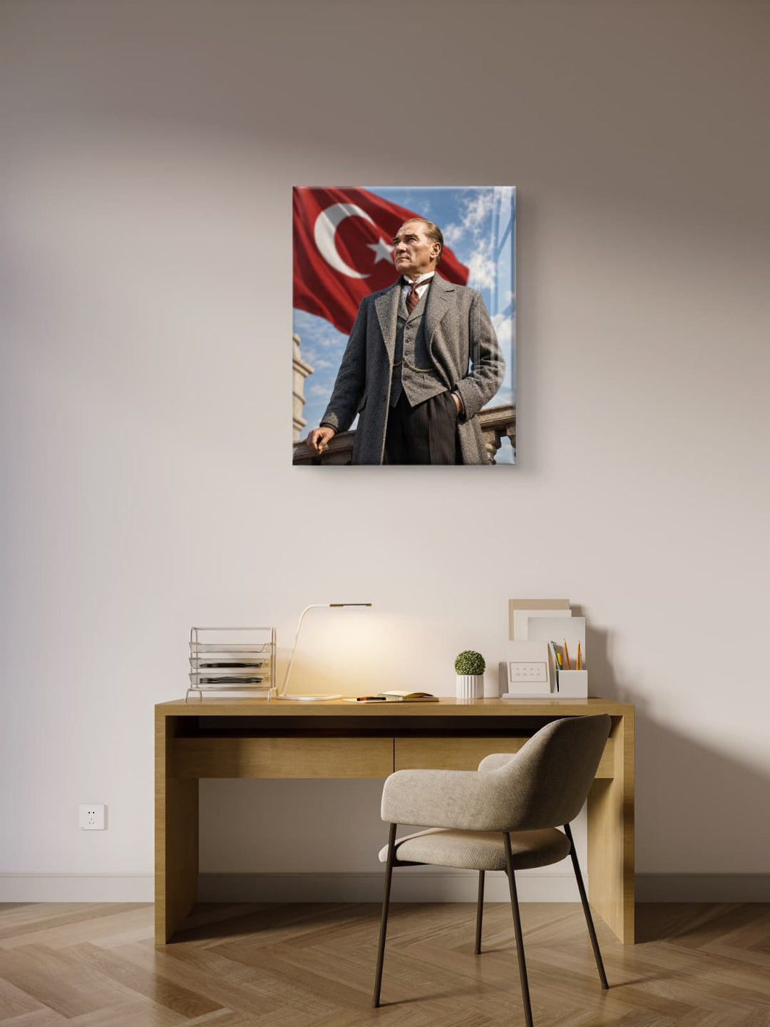 Atatürk Cam Tablo