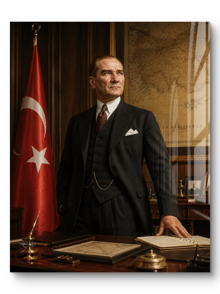 Atatürk Cam Tablo