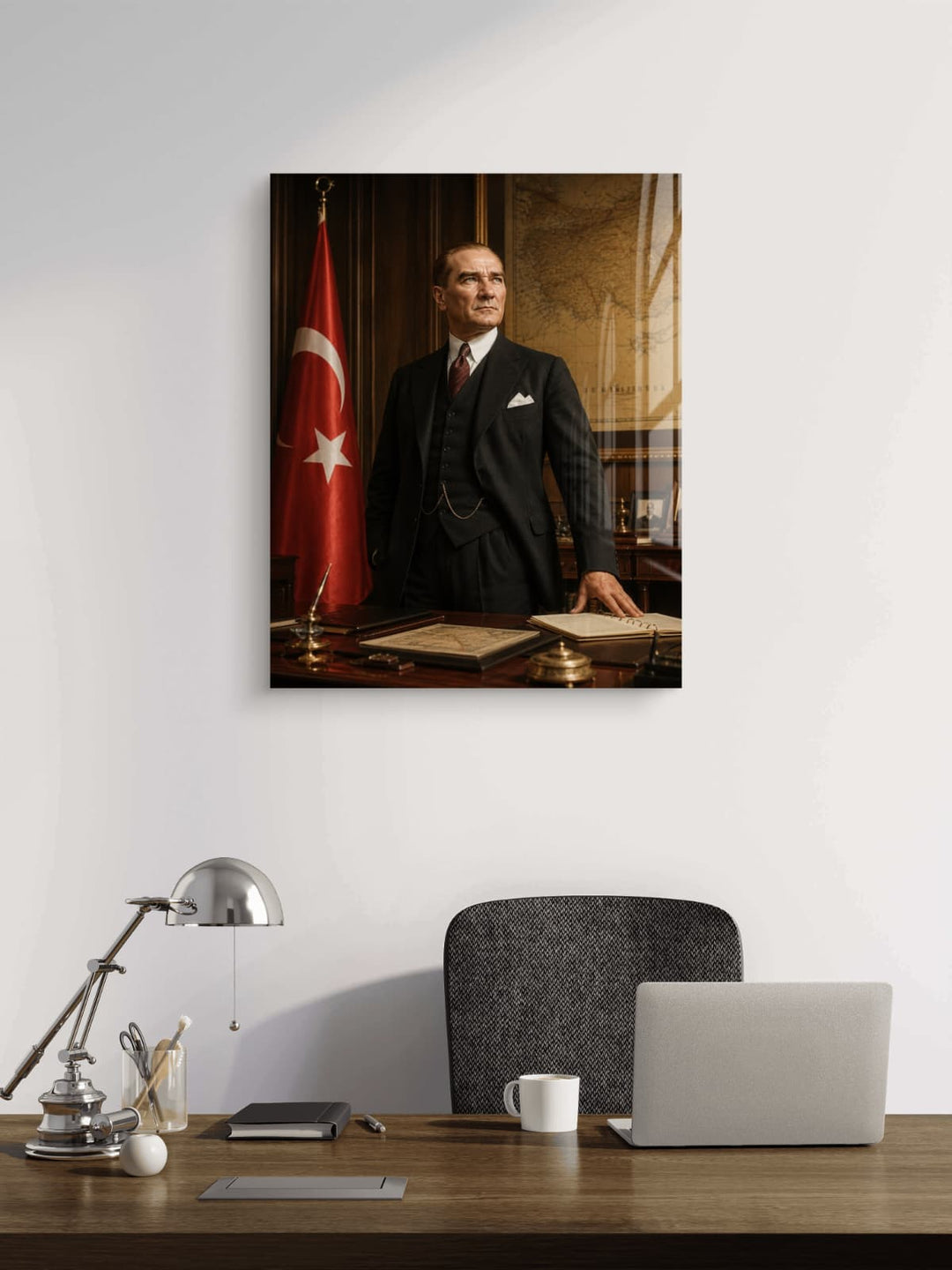 Atatürk Cam Tablo
