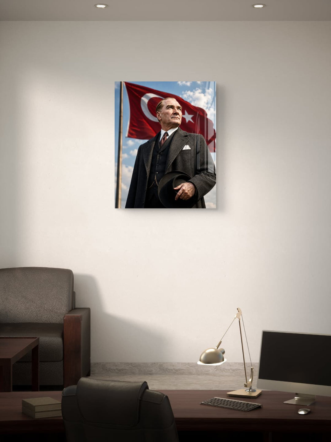 Atatürk Cam Tablo