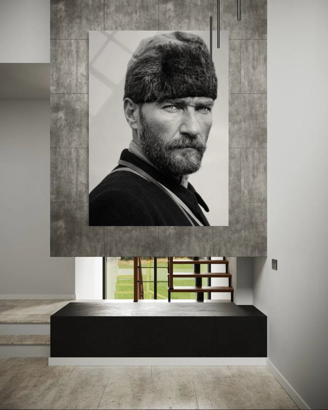 Atatürk Cam Tablo
