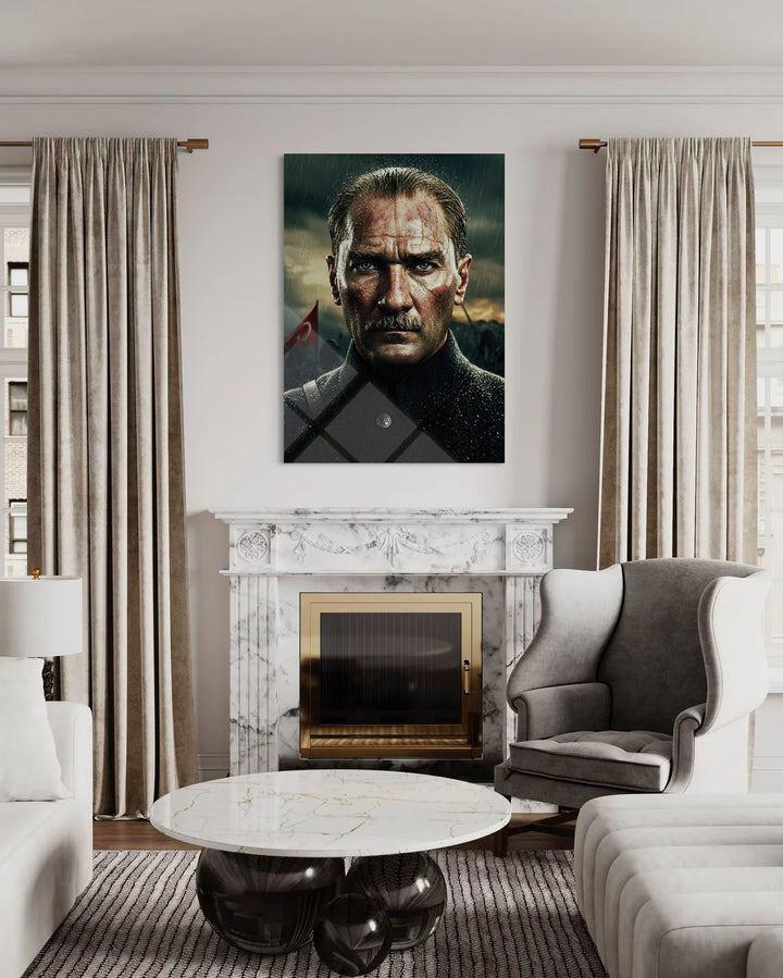 Atatürk Cam Tablo