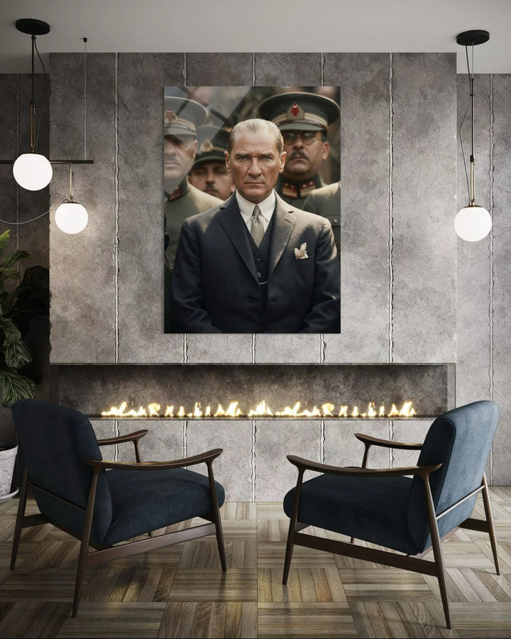 Atatürk Cam Tablo