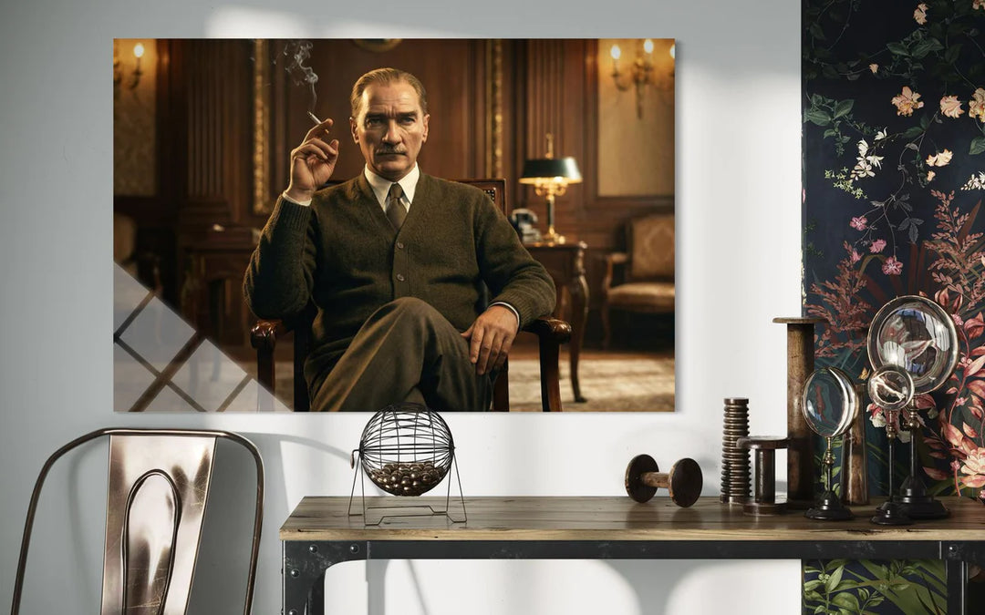 Atatürk Cam Tablo
