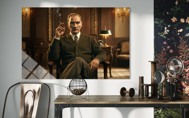 Atatürk Cam Tablo