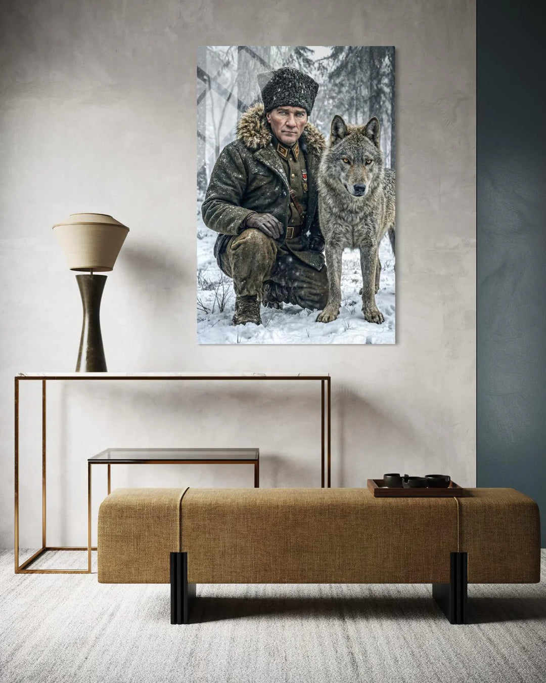 Atatürk Cam Tablo