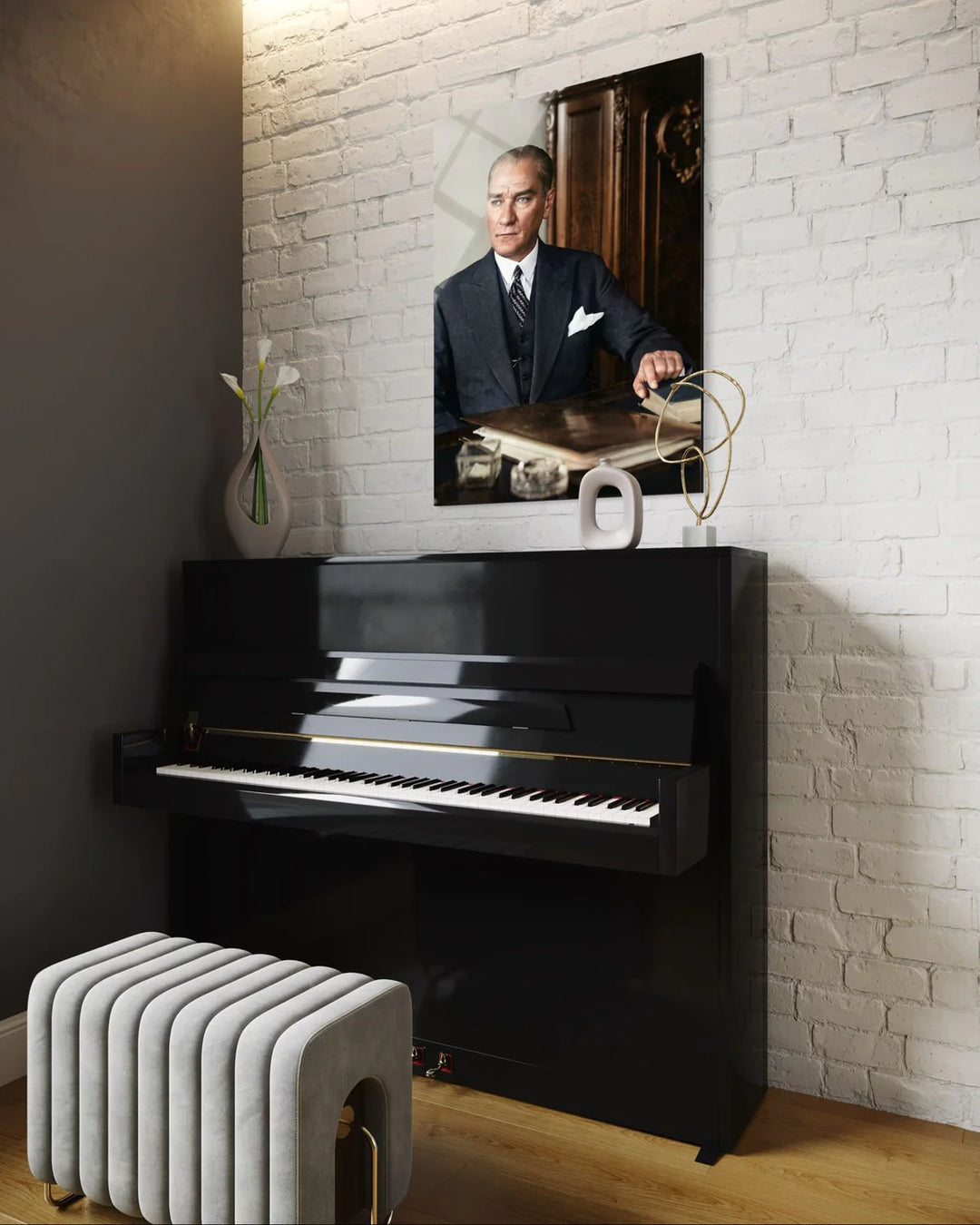 Atatürk Cam Tablo