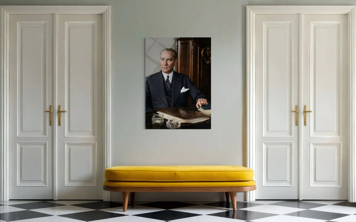 Atatürk Cam Tablo