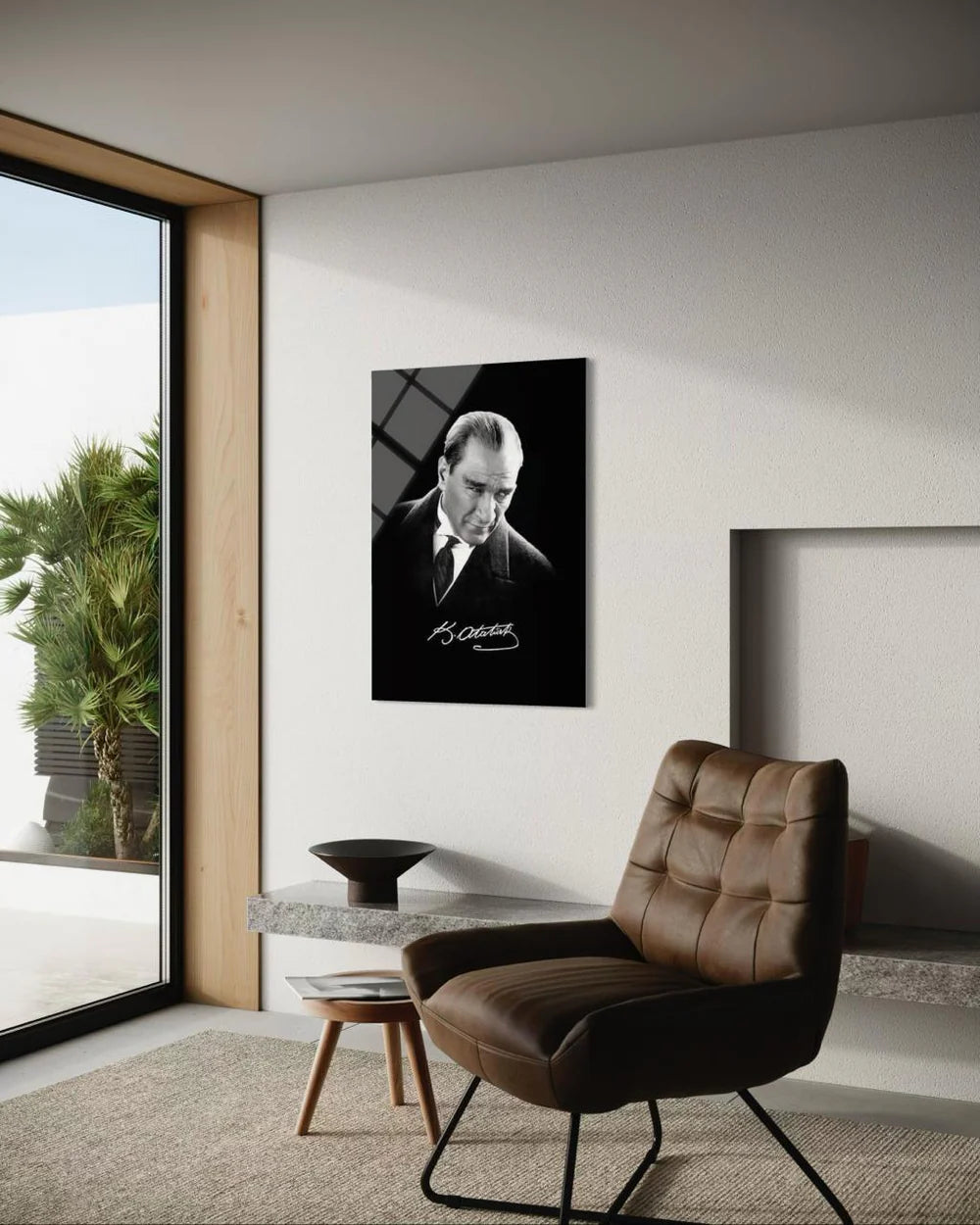 Atatürk Cam Tablo