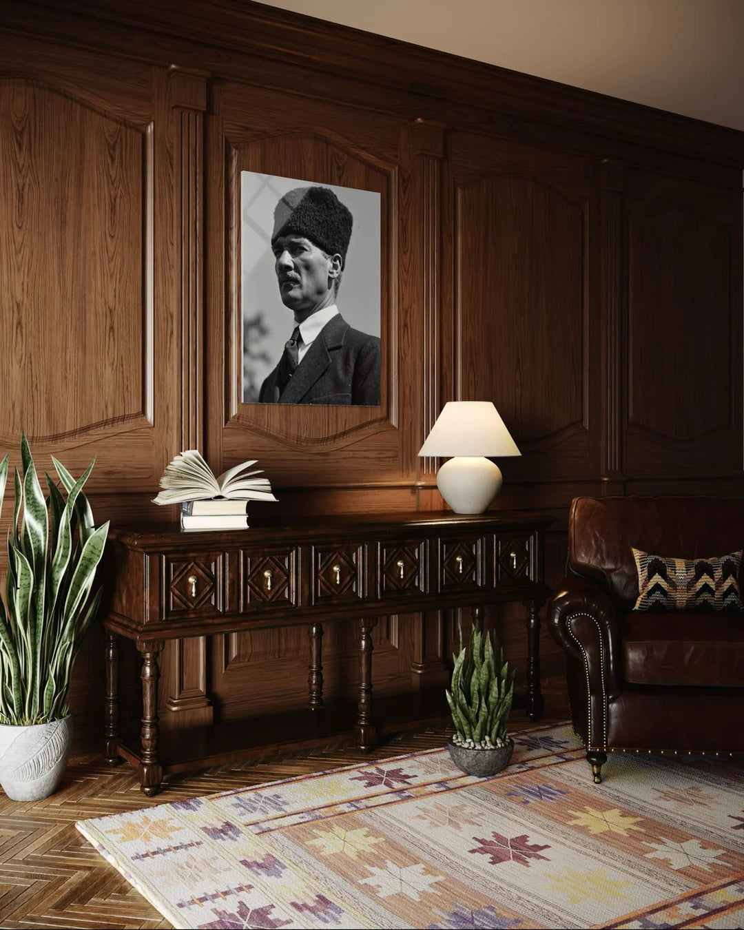 Atatürk Cam Tablo