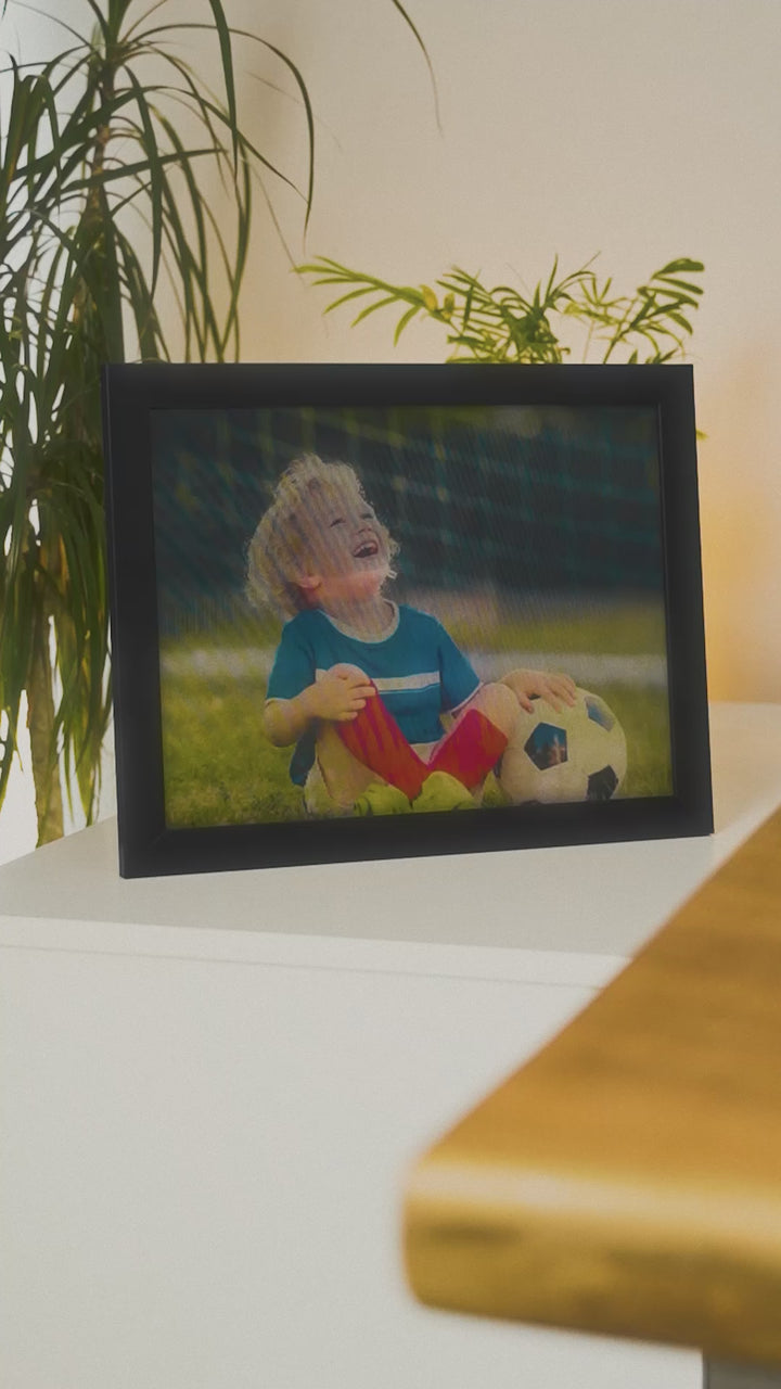 Kişiye Özel 3D Lenticular Fotoğraf Tablosu – 2 Fotoğraf