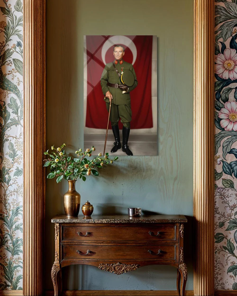 Atatürk Cam Tablo